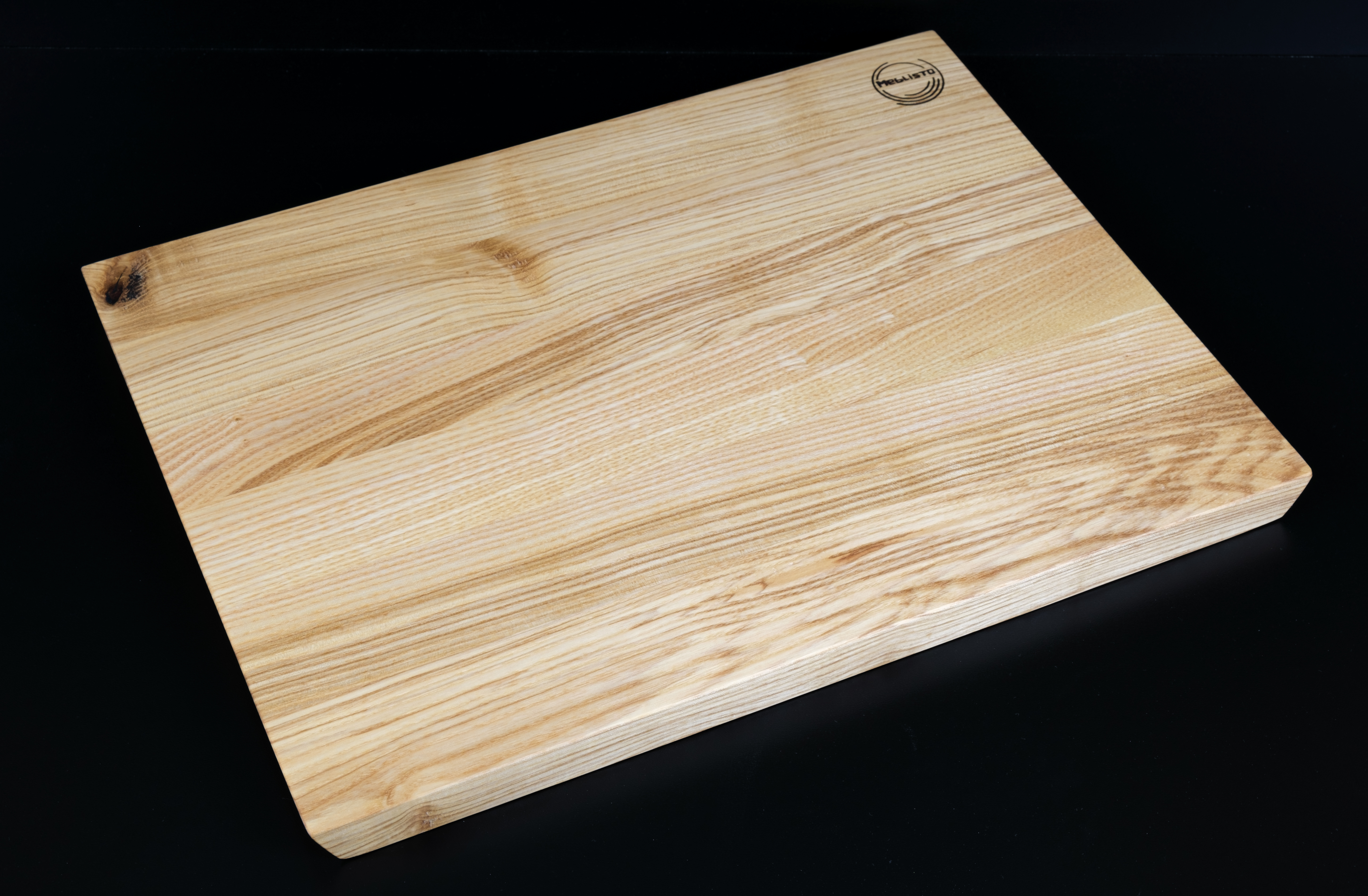 Schneidebrett mit seitlicher Schweizer Kante, Esche