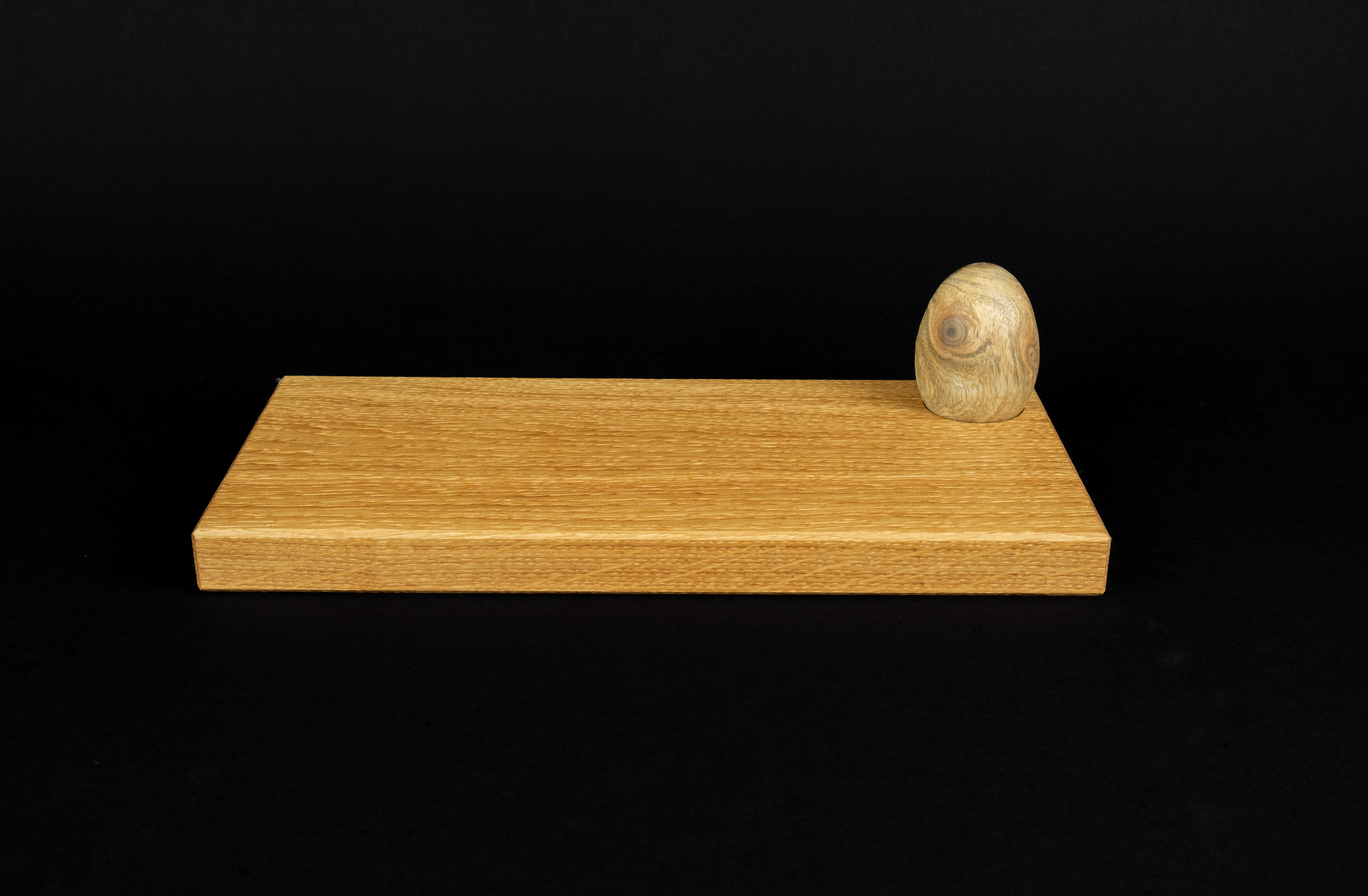 Schneidebrett | Frühstücksbrett | Vesperbrett mit Eierloch, Eiche Schneidebrett | Frühstücksbrett | Vesperbrett mit Eierloch, Eiche